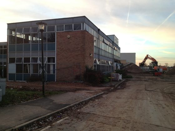 Demolition of King Edmunds School, 2012 – photo 5