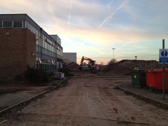 Demolition of King Edmunds School, 2012 – photo 6