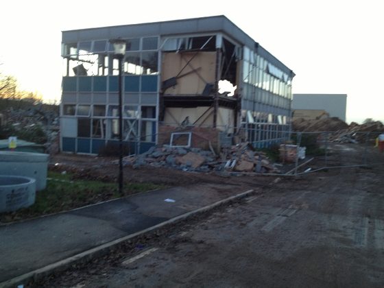 Demolition of King Edmunds School, 2012 – photo 7