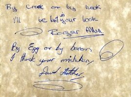 Devonia autograph book – page 10